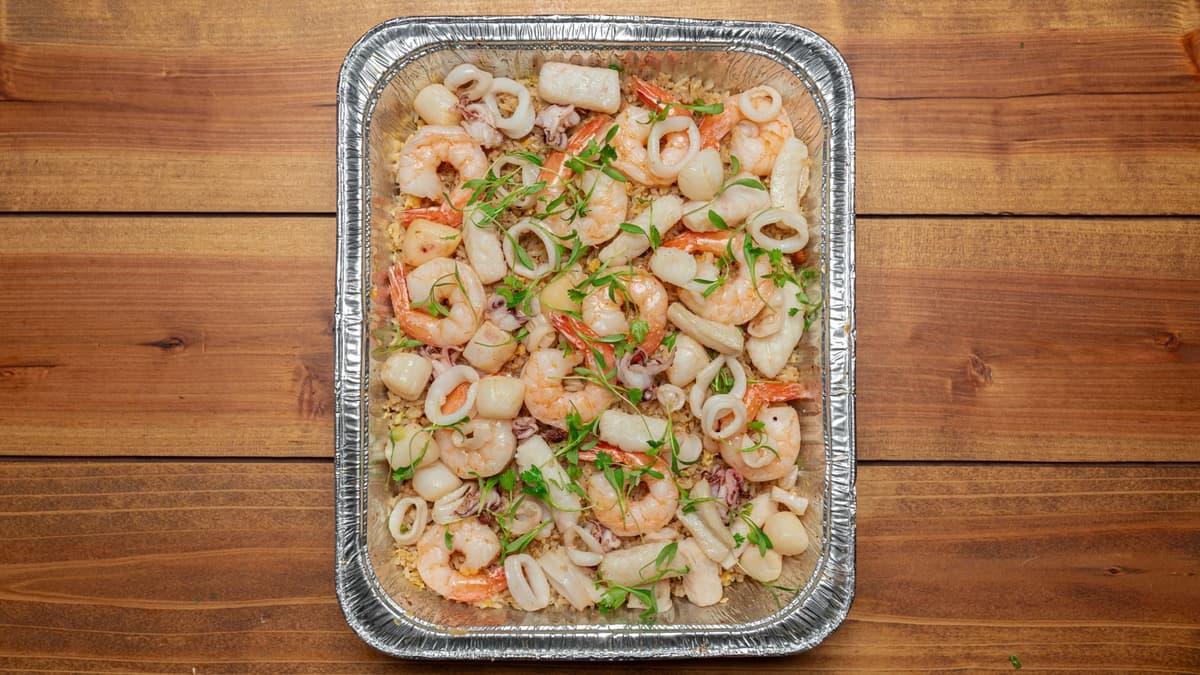 Seafood Fried Rice Tray menu item