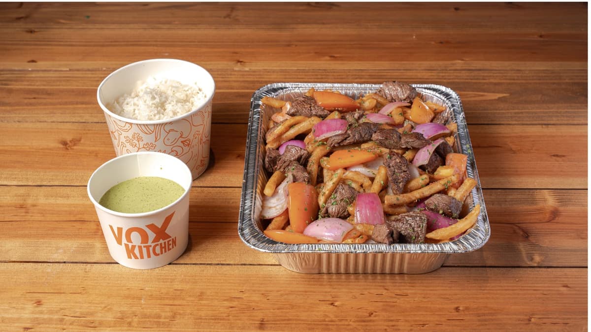 Filet Saltado Tray menu item