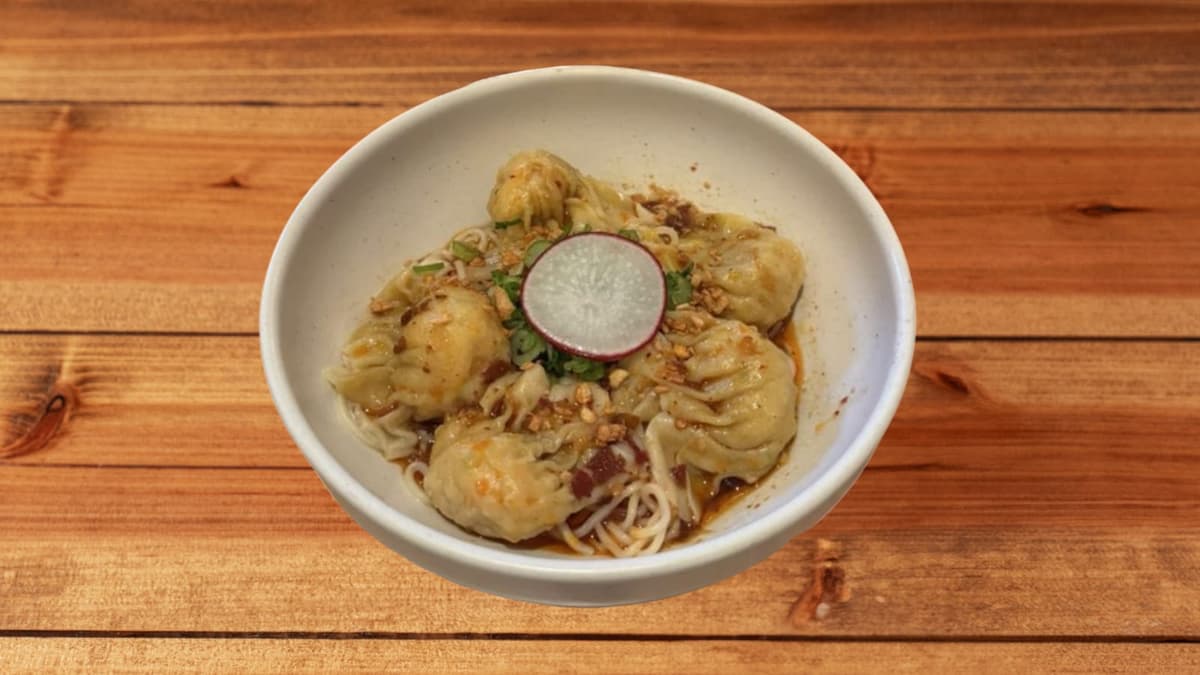 Shrimp Wonton Spicy Noodles menu item