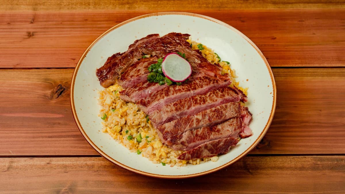 Fried Rice-Steak menu item