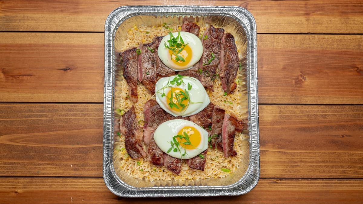 Steak Fried Rice Tray menu item