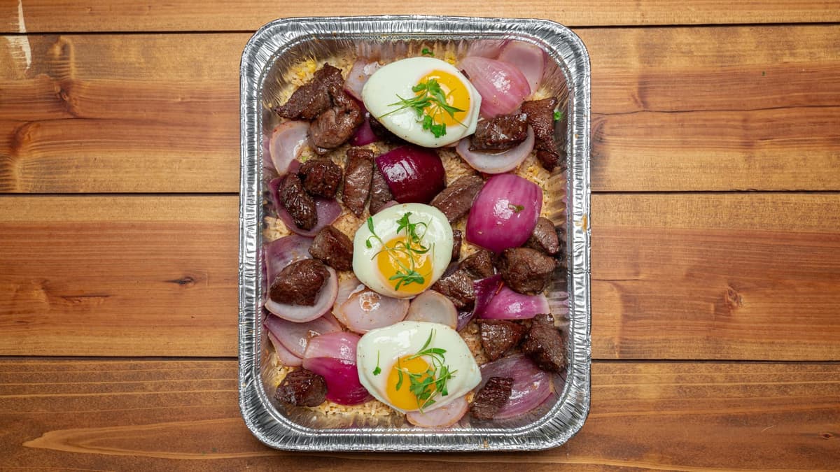 Filet Mignon Fried Rice Tray menu item